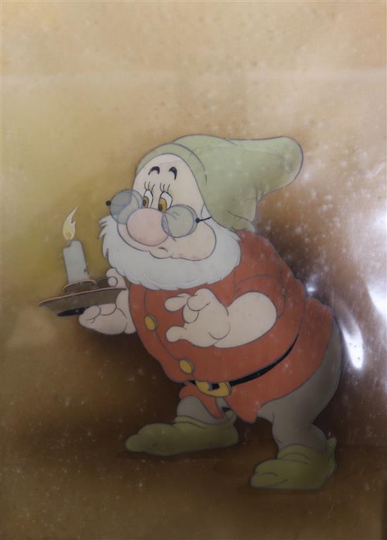 Walt Disney studios, animation cell Doc 17cms x 12cms
